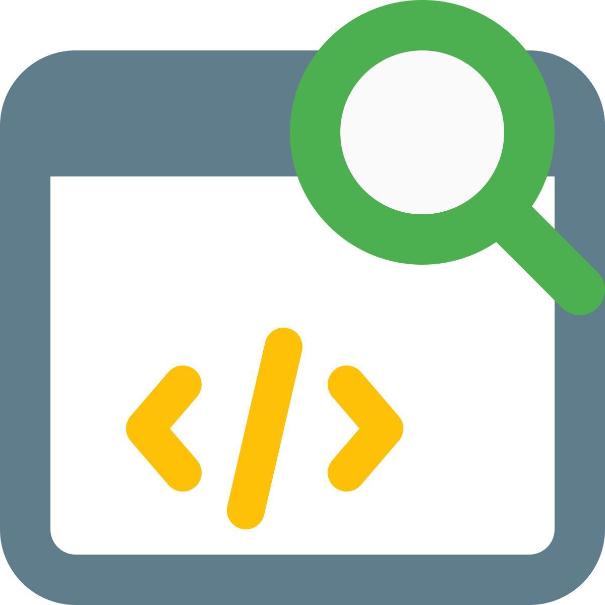 search code web icon