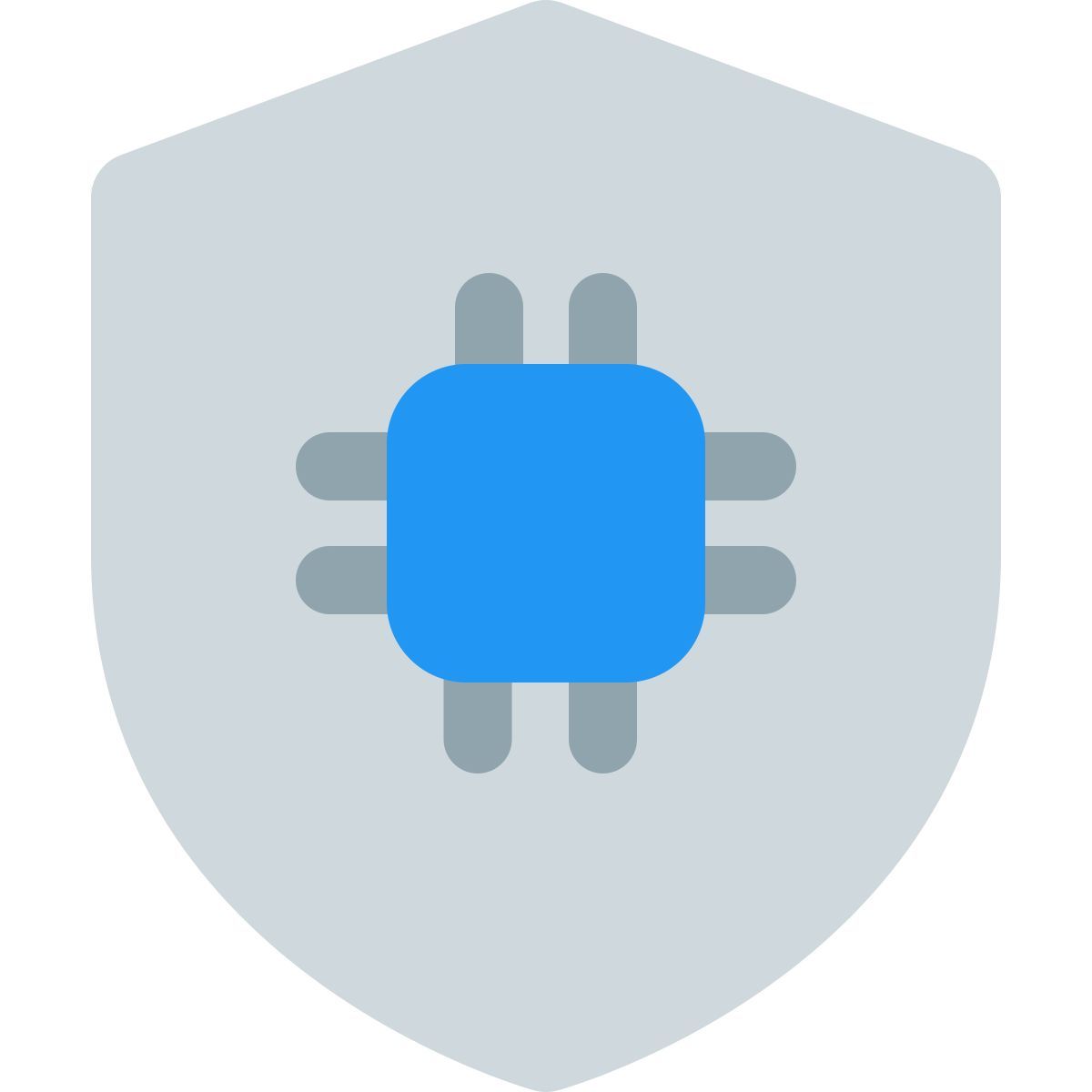 microprocessor security icon