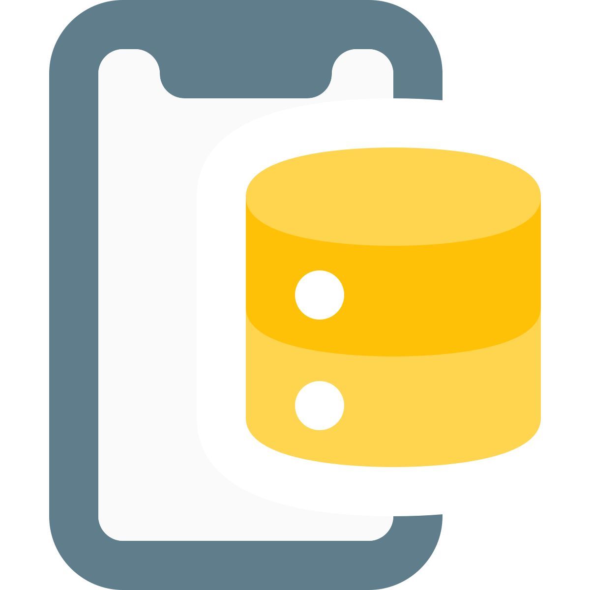 acceso a bases de datos móviles icon
