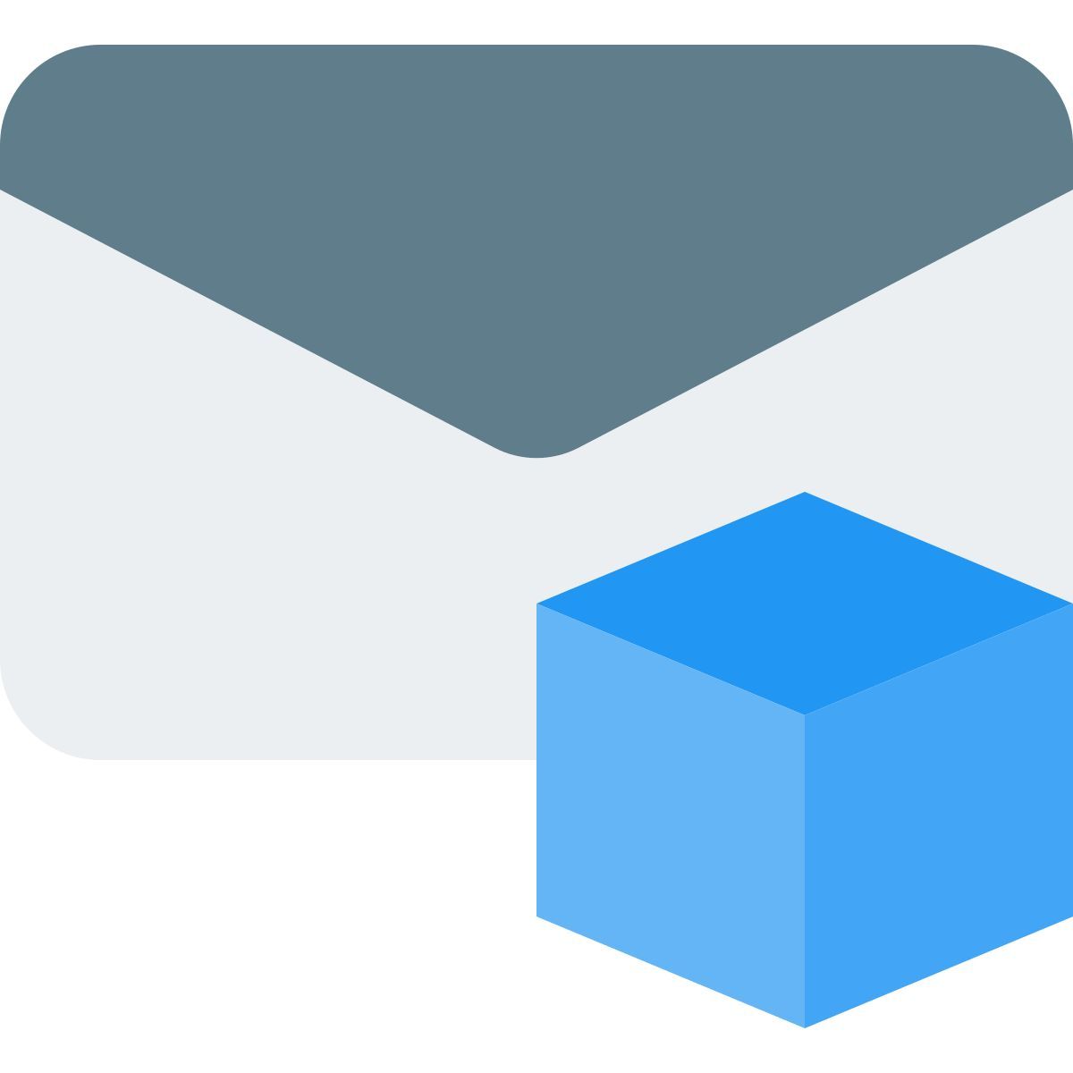 Modèle 3D de courrier icon