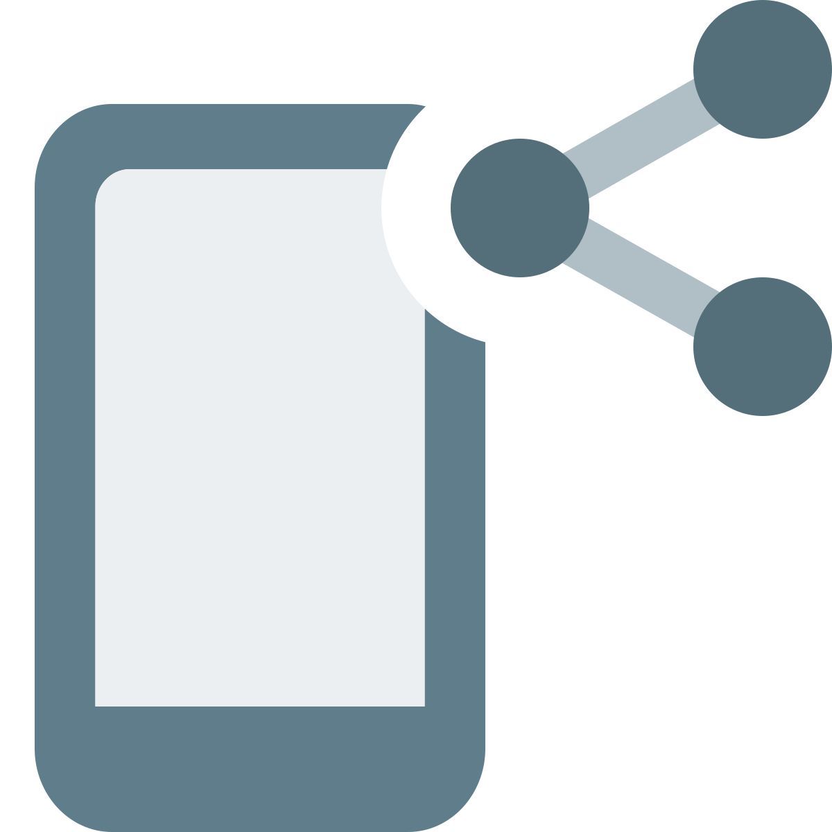 condividi i dati dello smartphone icon