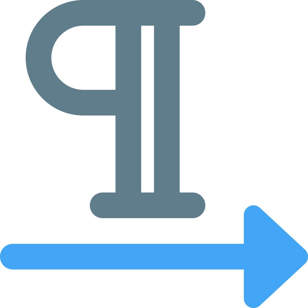 shift paragraph outward arrow direction justify layout position icon
