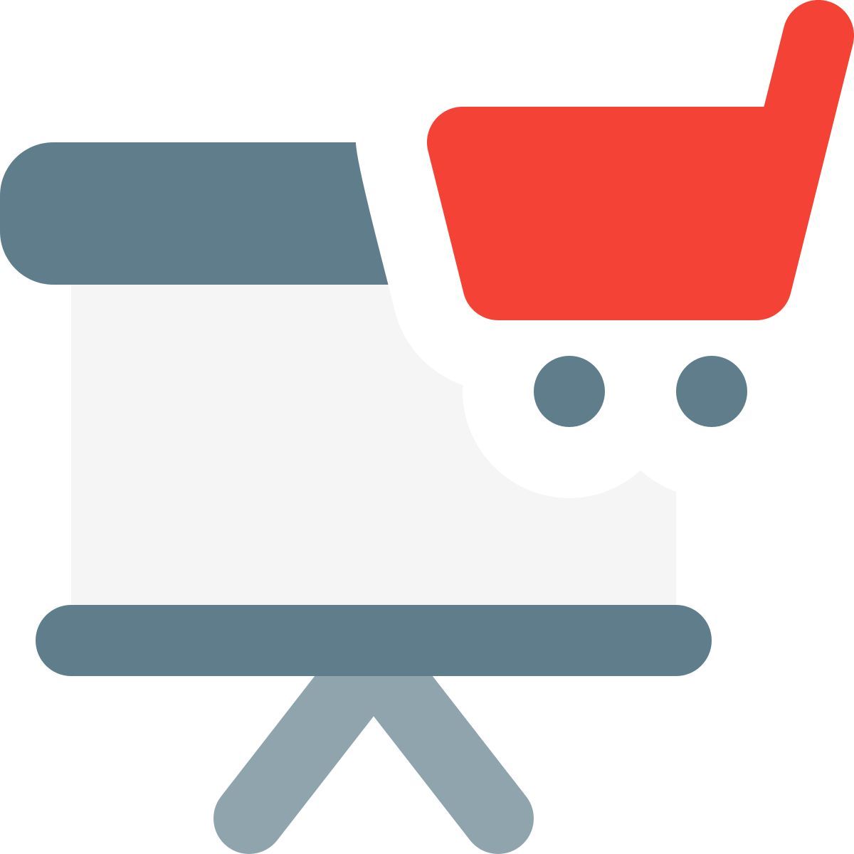 shopping presentation icon