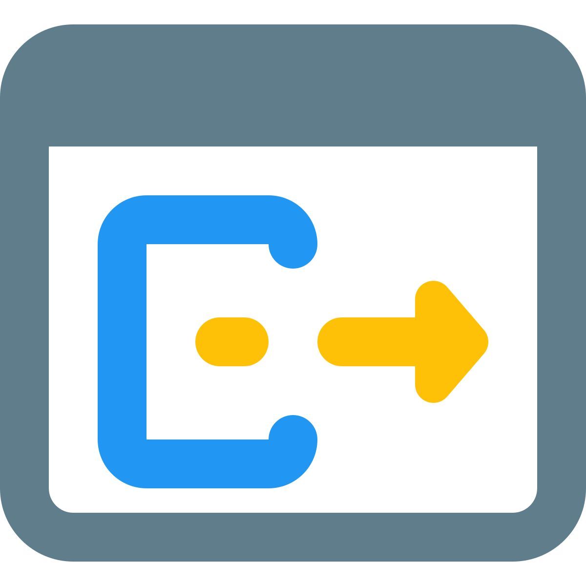 logout page icon
