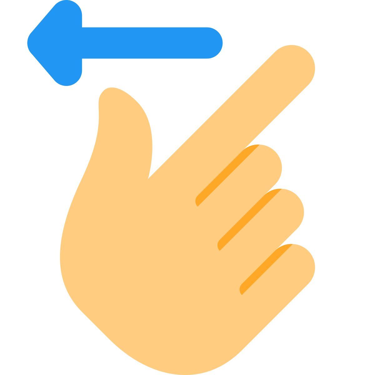 왼쪽으로 스와이프 icon