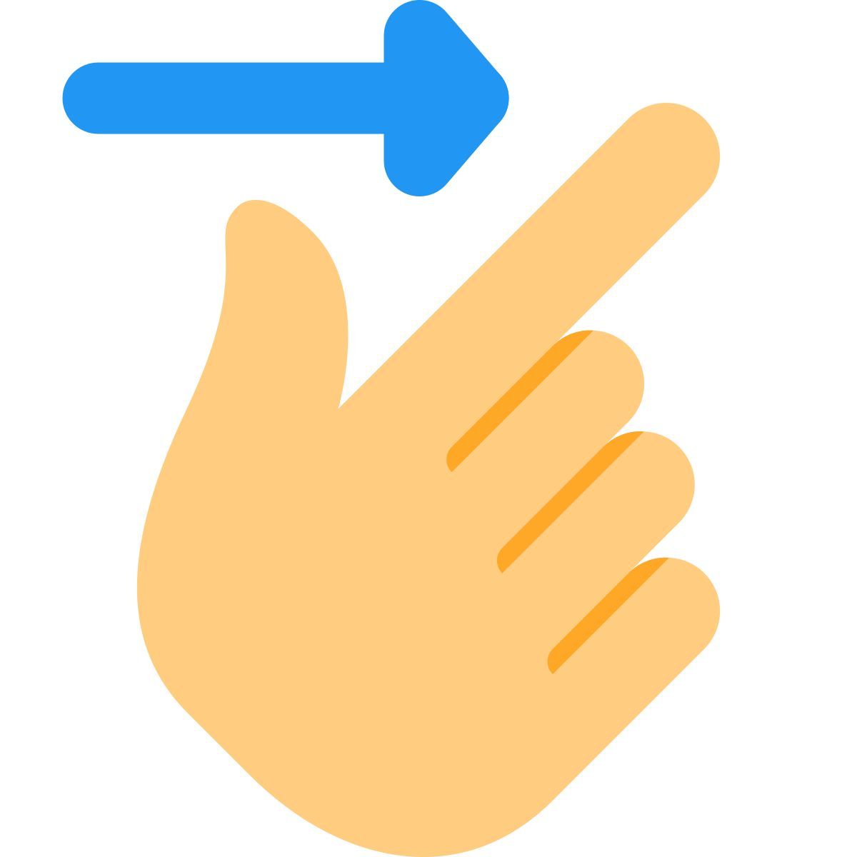 오른쪽으로 스와이프 icon