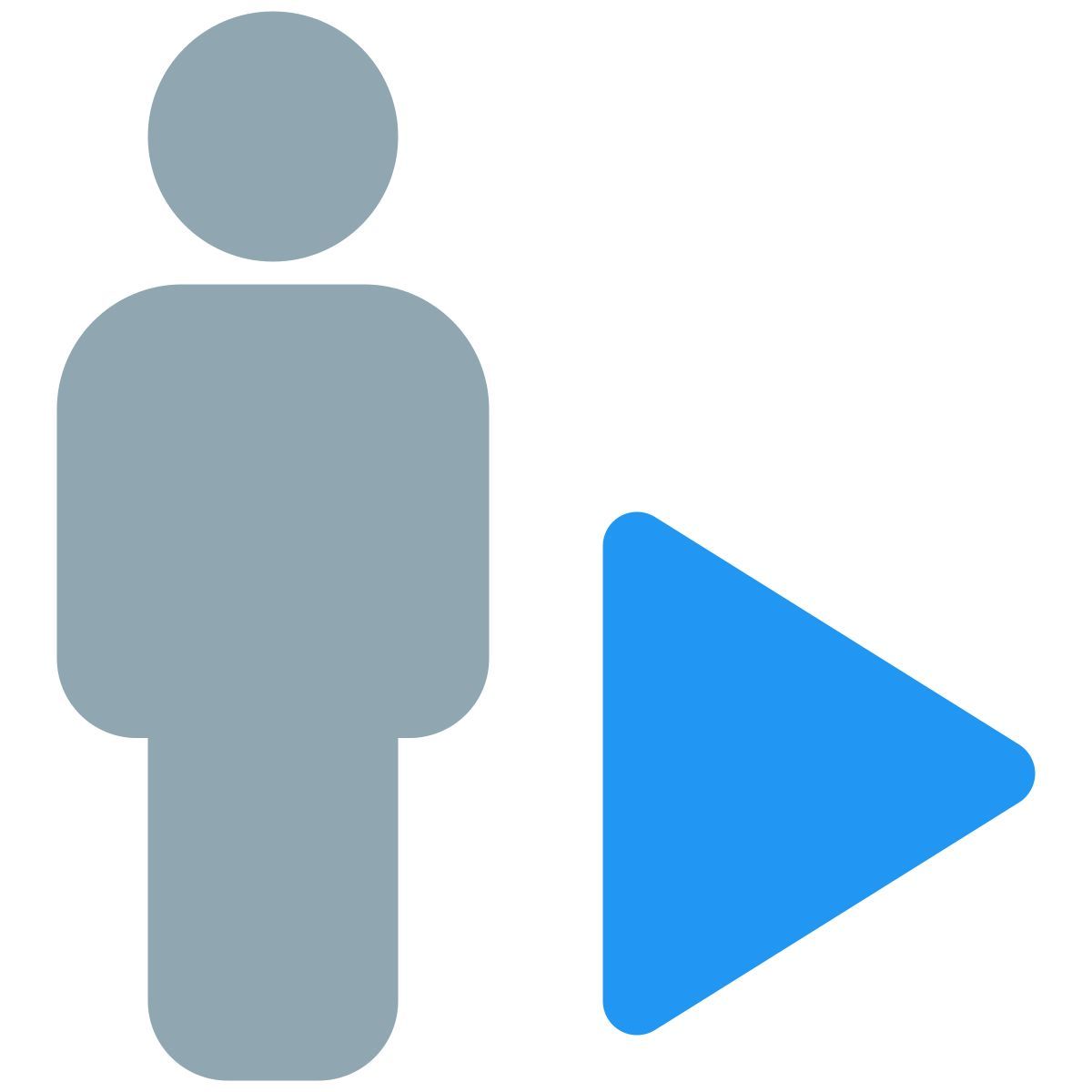 musique unique jouée par un employé sur un portail icon