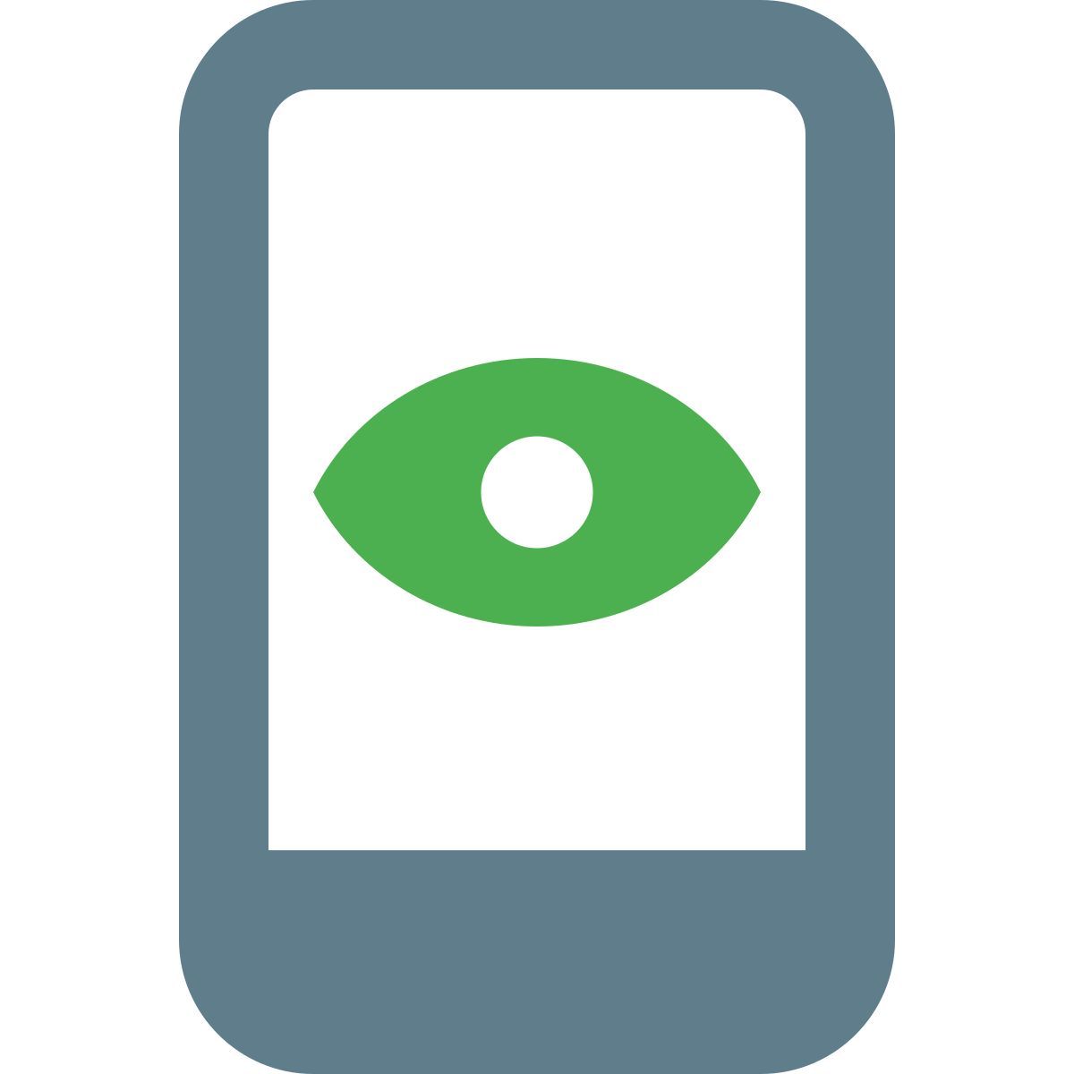 mobiler netzhautscan icon