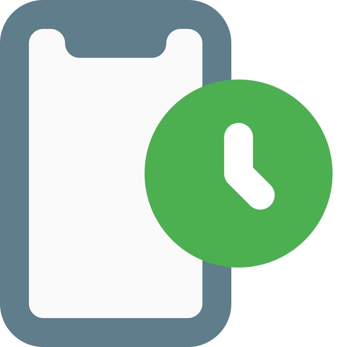 smartphone en mode veille icon