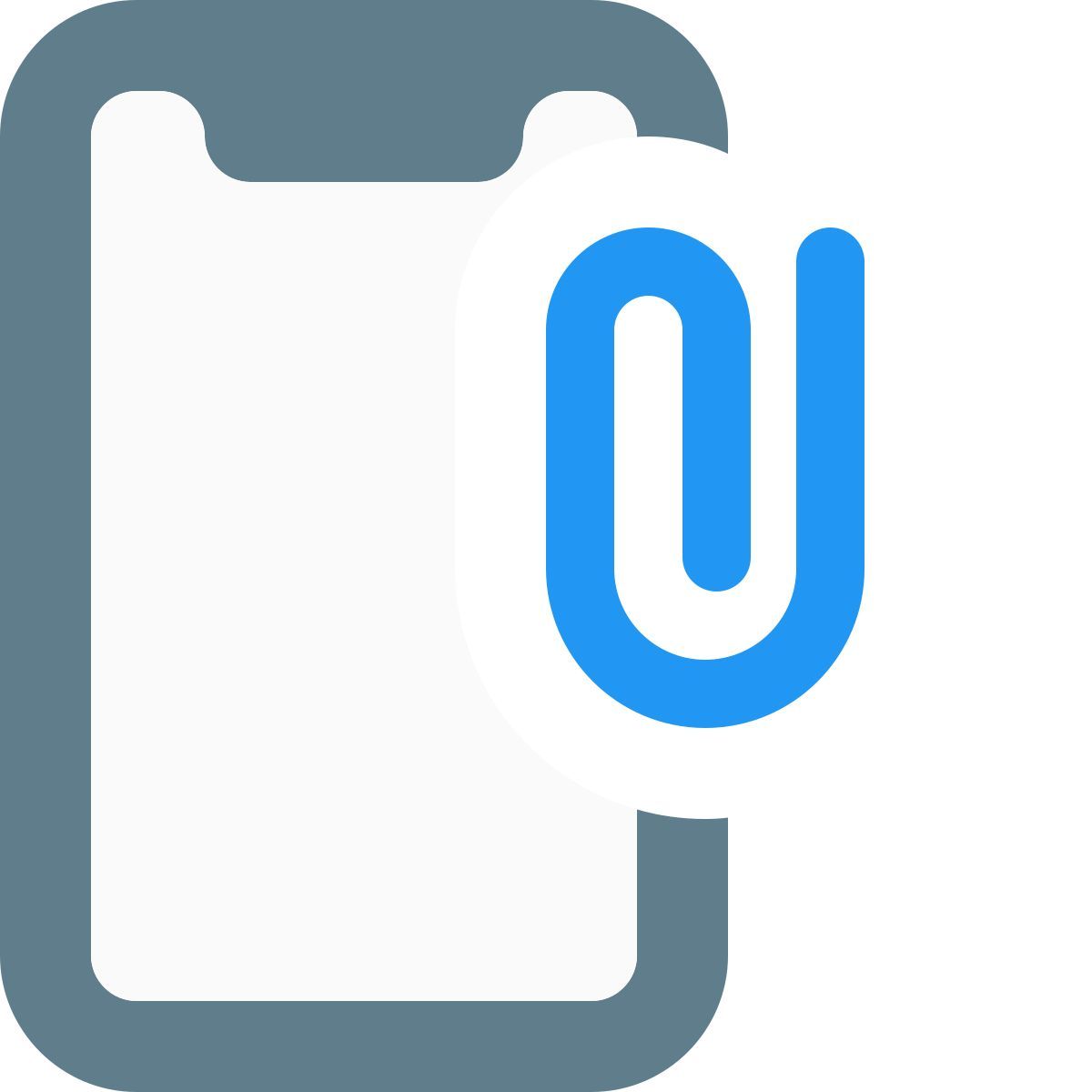 smartphone aufsatz icon