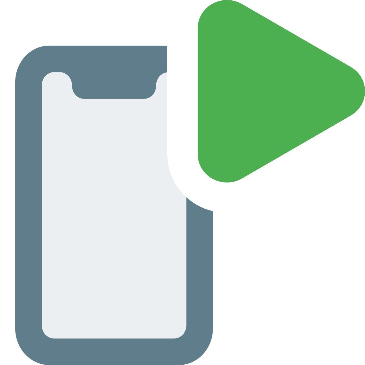 mobile video player icon
