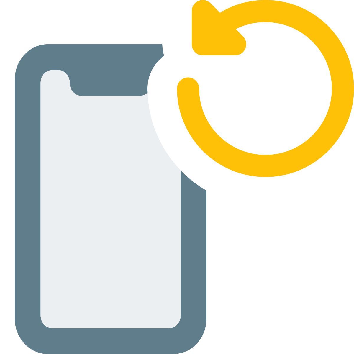 smartphone refresh icon