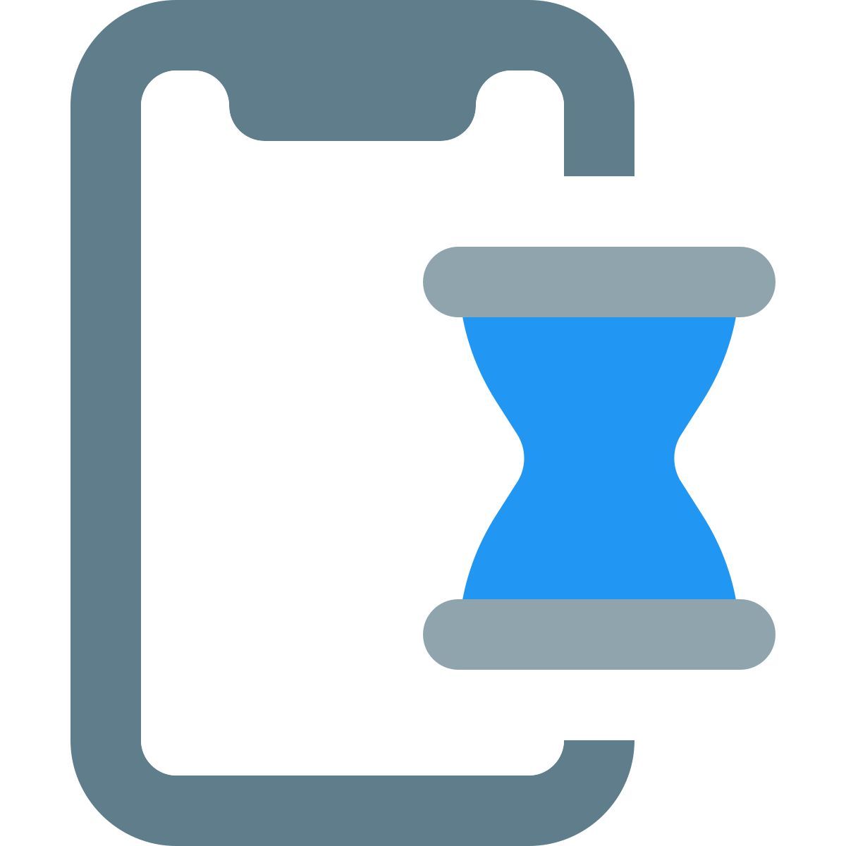 mobile data processing icon