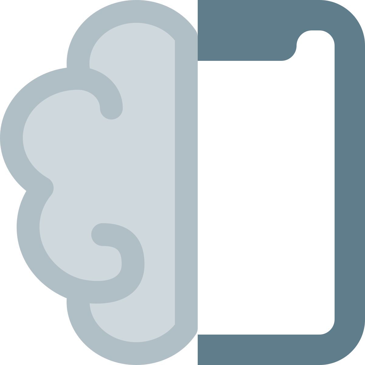 cerveau du smartphone icon