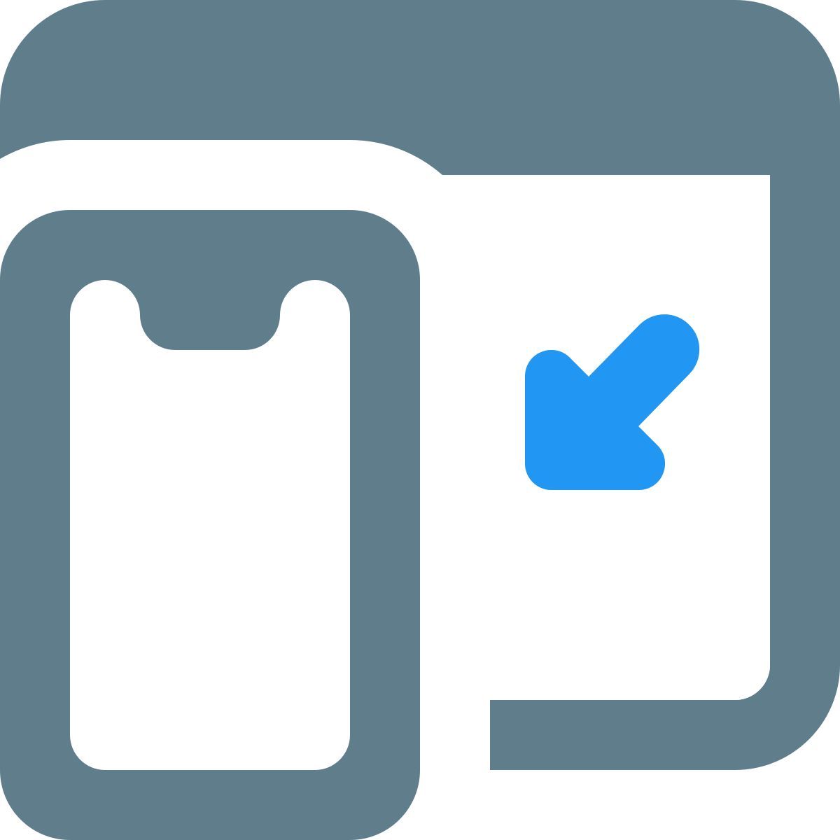 adaptive website icon