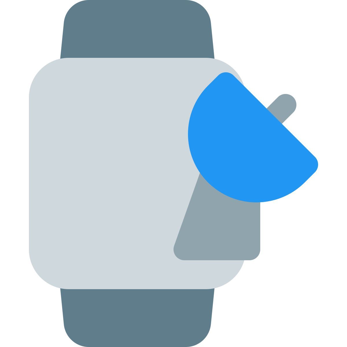 smartwatch to satellite dish icon