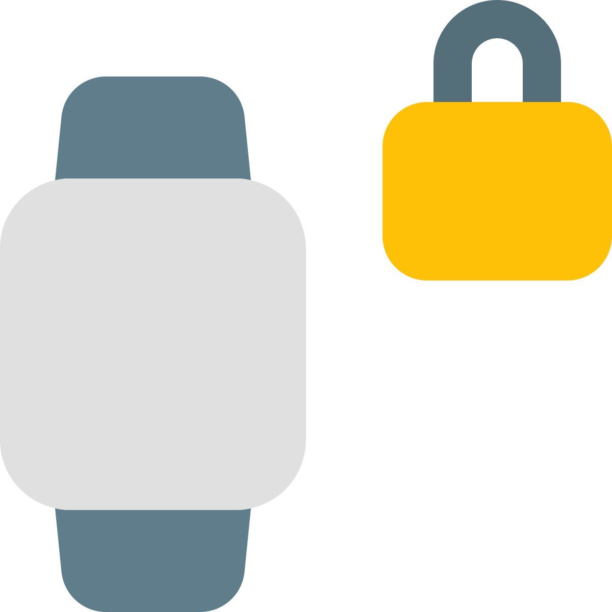 montre connectée verrouillée icon