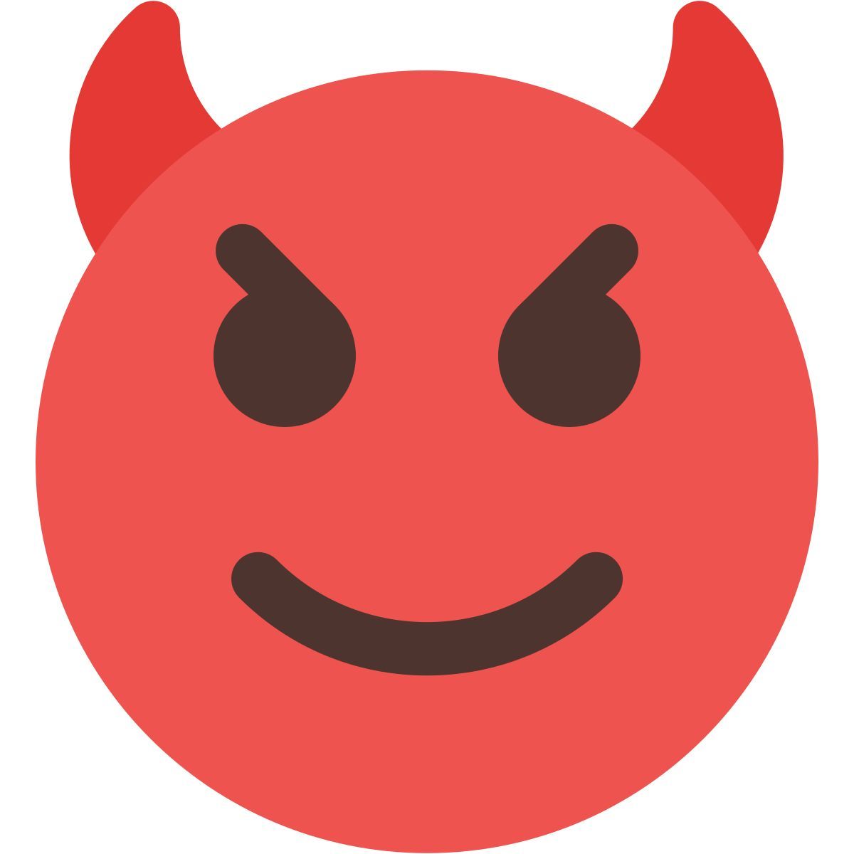 diablo sonriente malvado icon