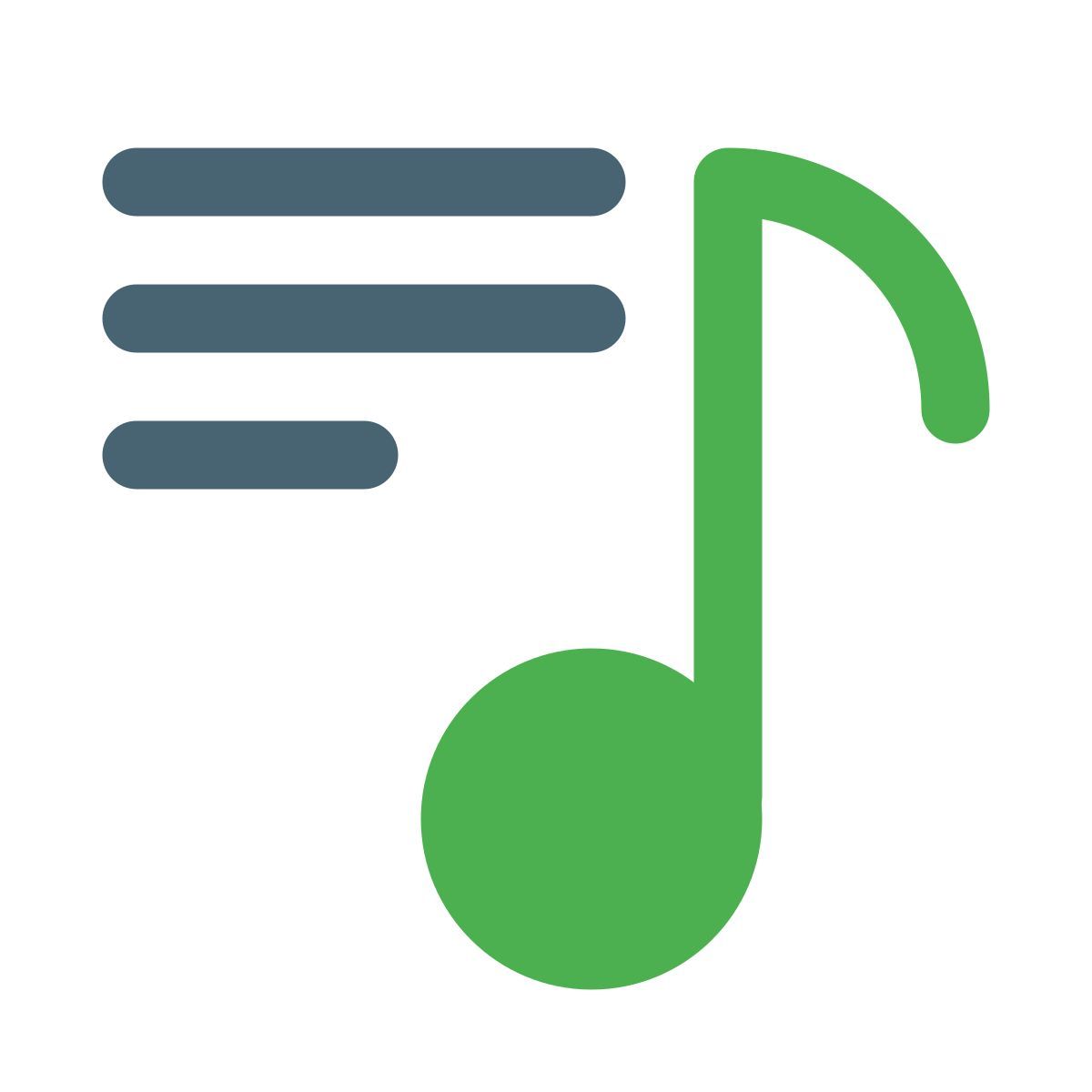 liste de lecture musicale icon