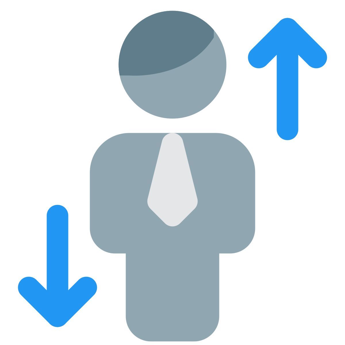 sorting the sales manager list of a chat messenger group icon