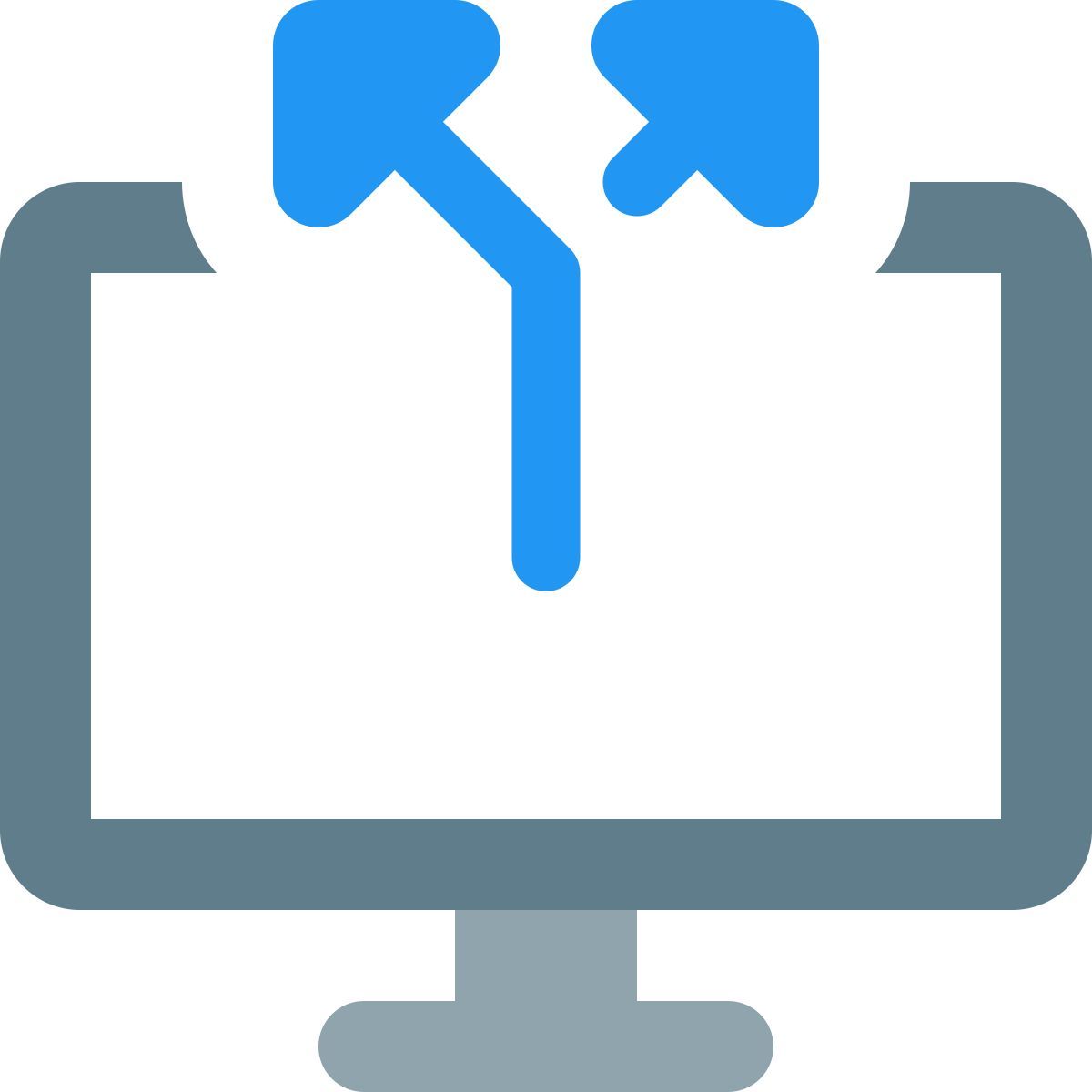 split internet connection icon