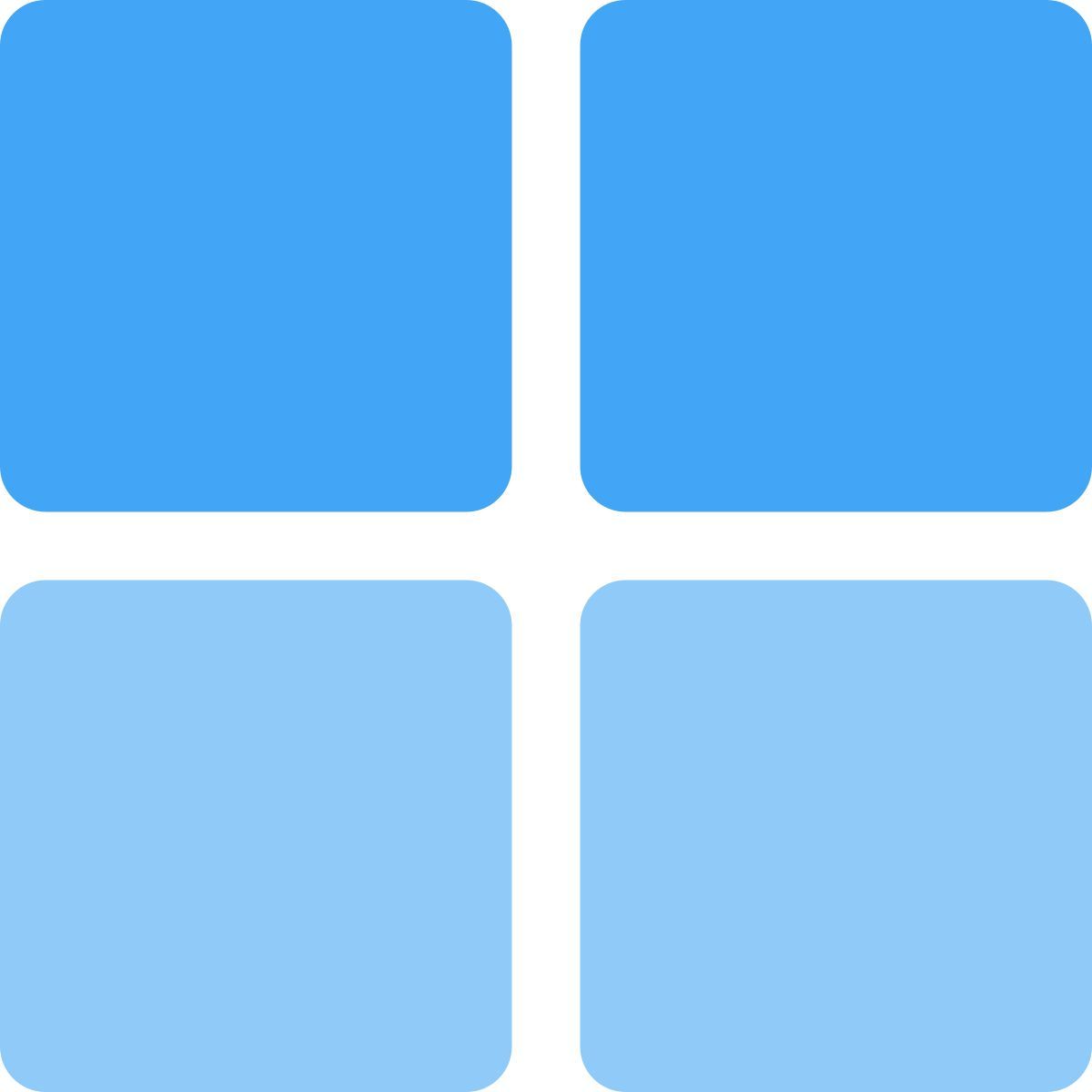 square grid frame icon