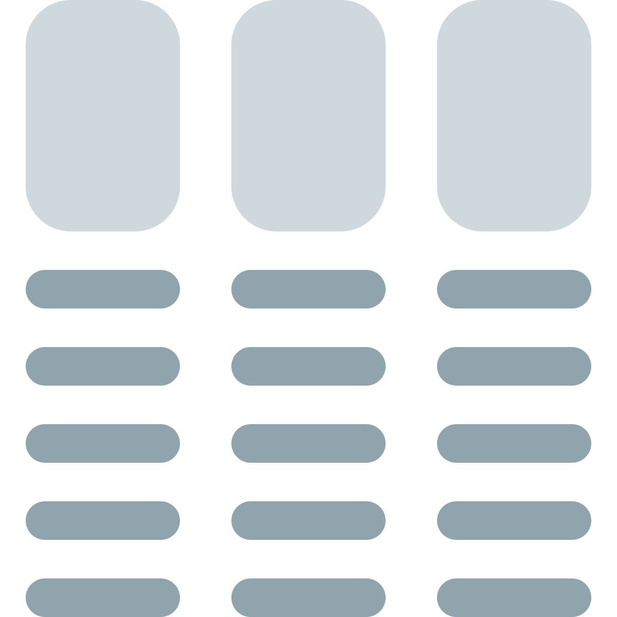 colunas de texto icon