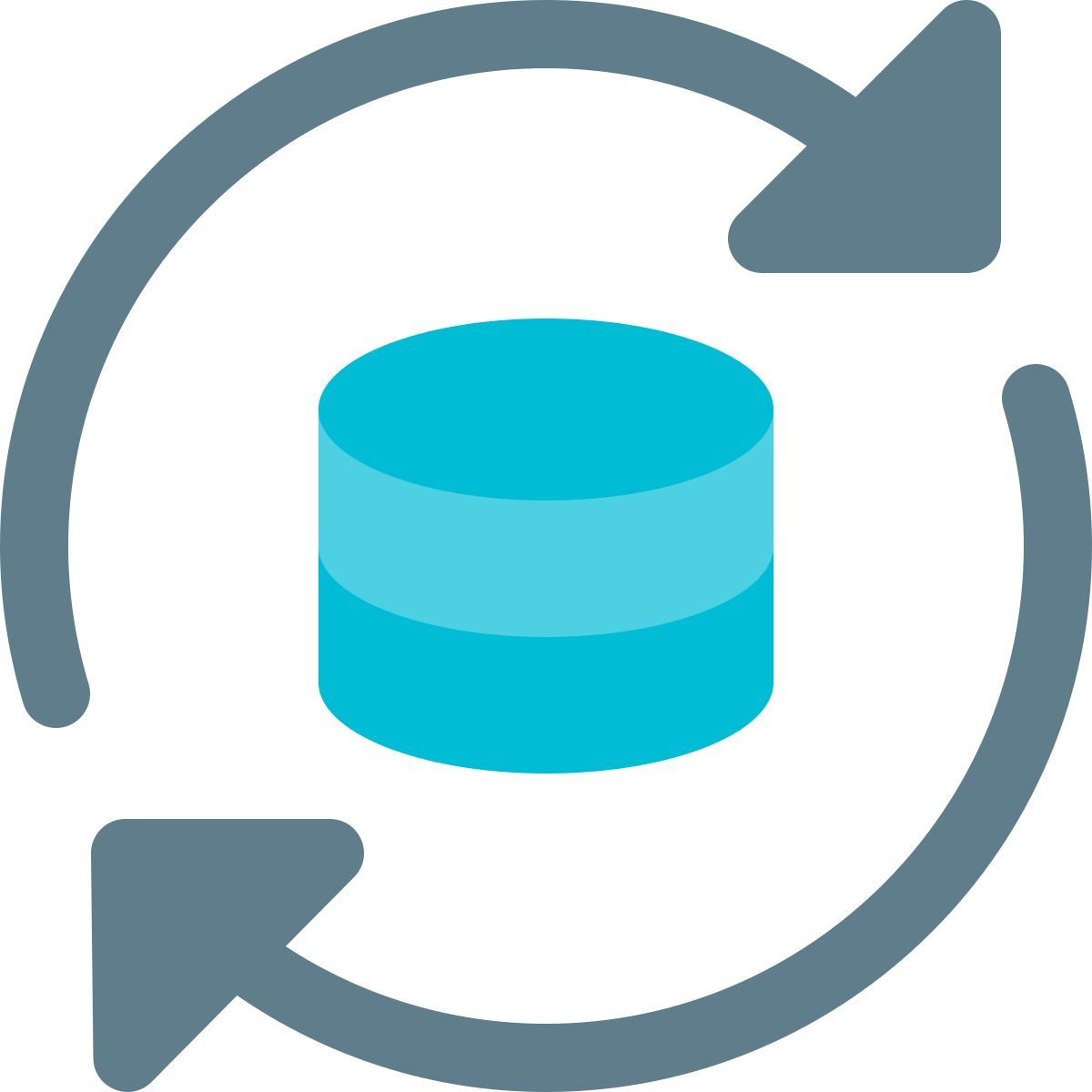 sincronización de bases de datos icon