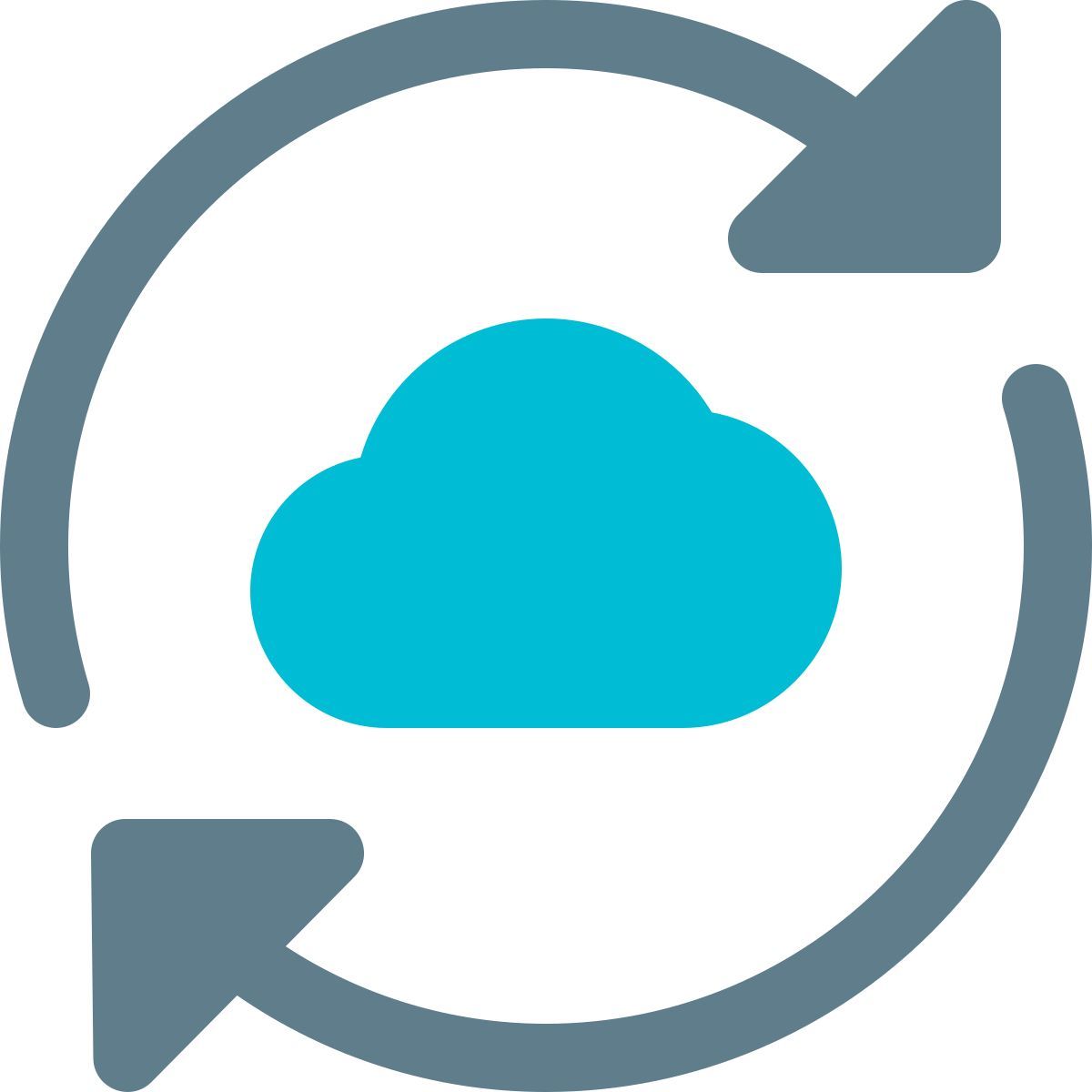 cloud synchronization icon