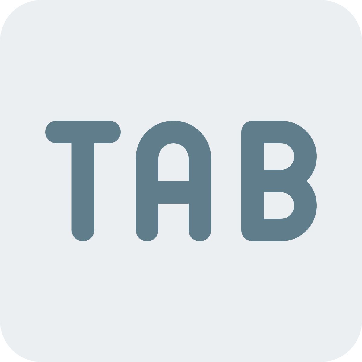 tab key icon