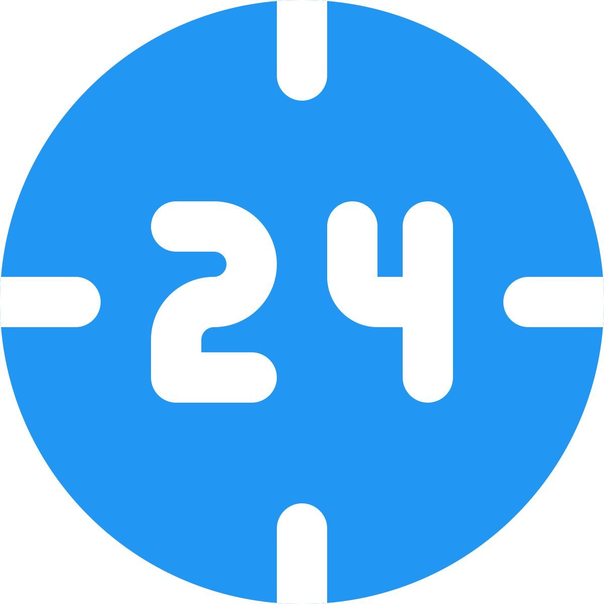 24h service icon