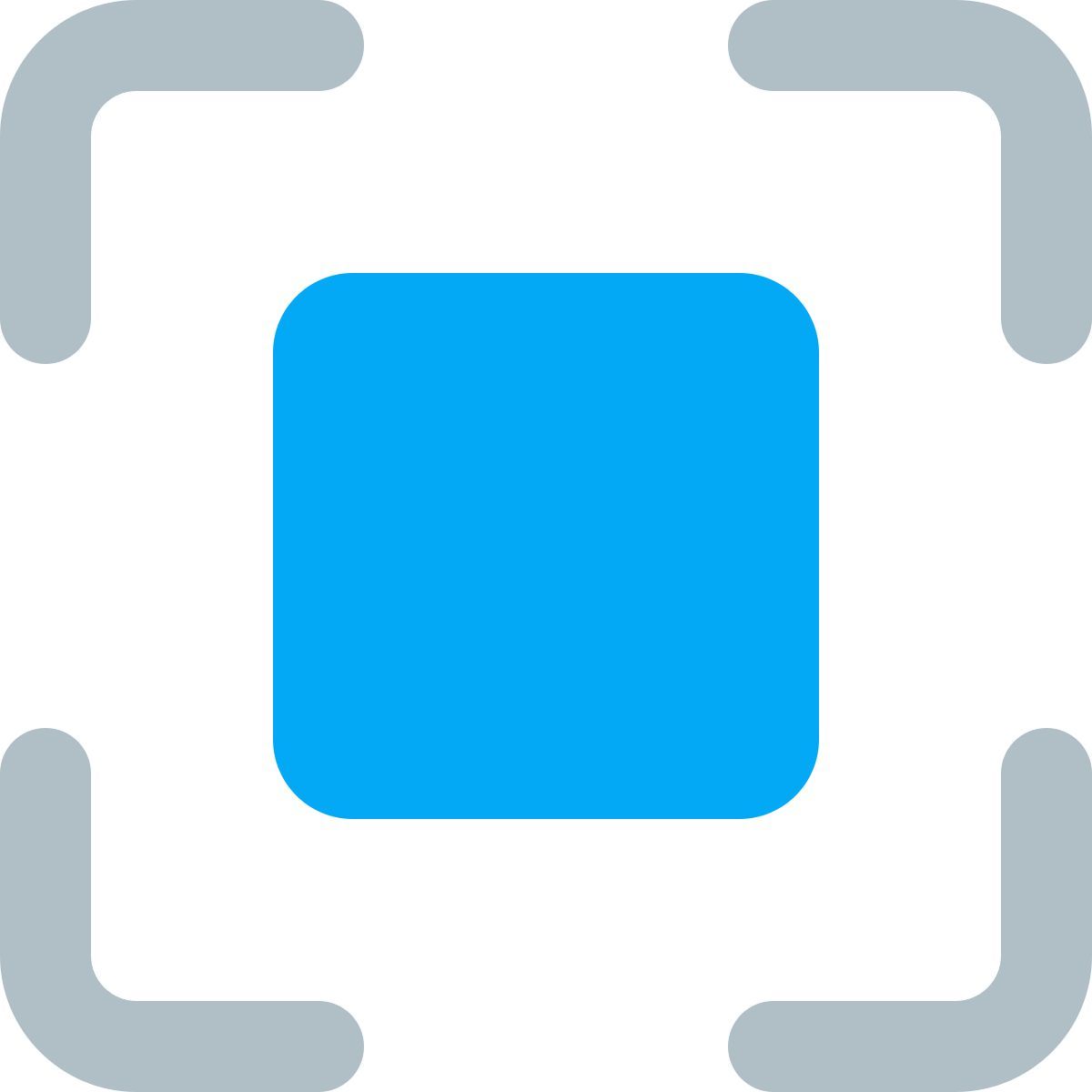 seleção de quadrados icon