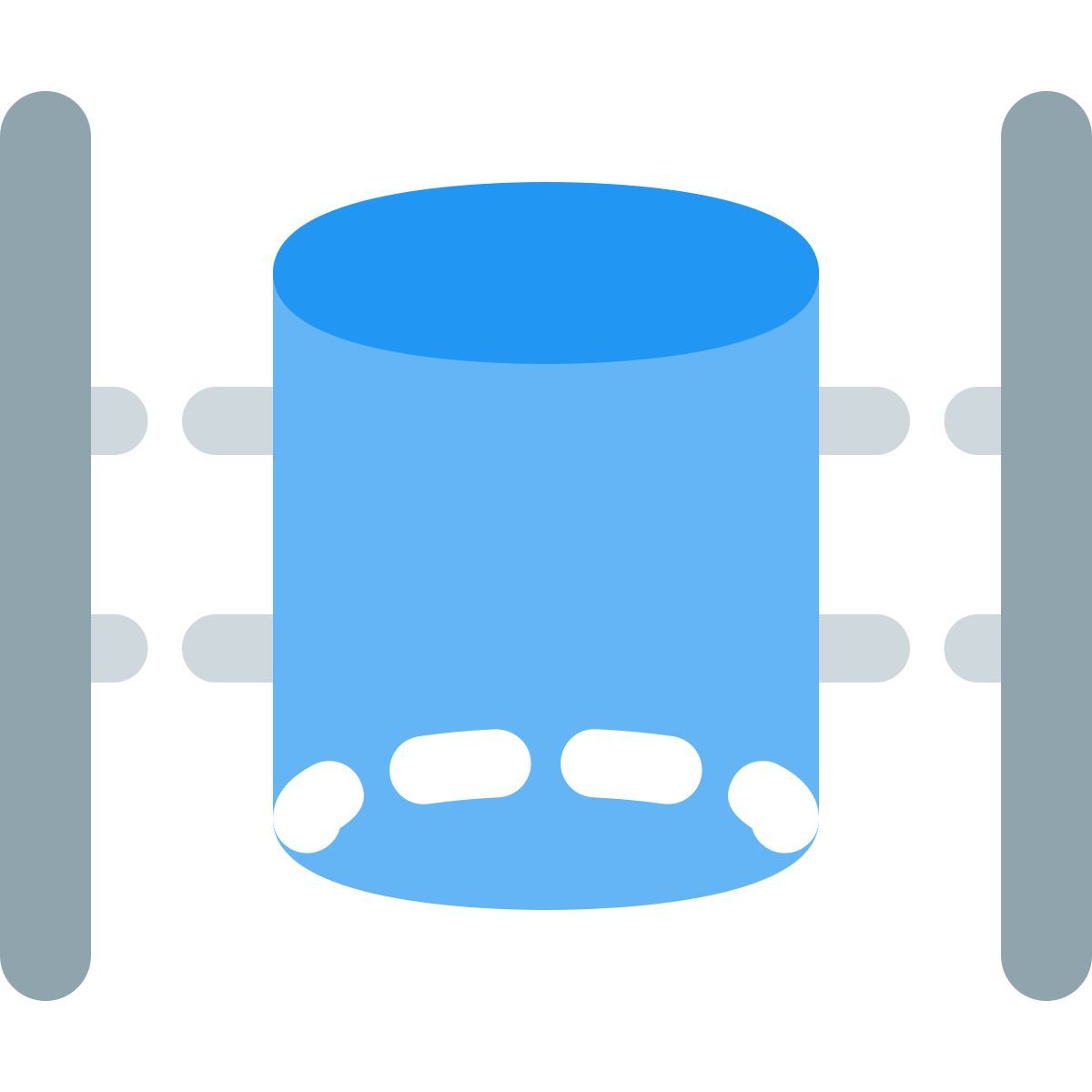 3d cylinder scanner icon