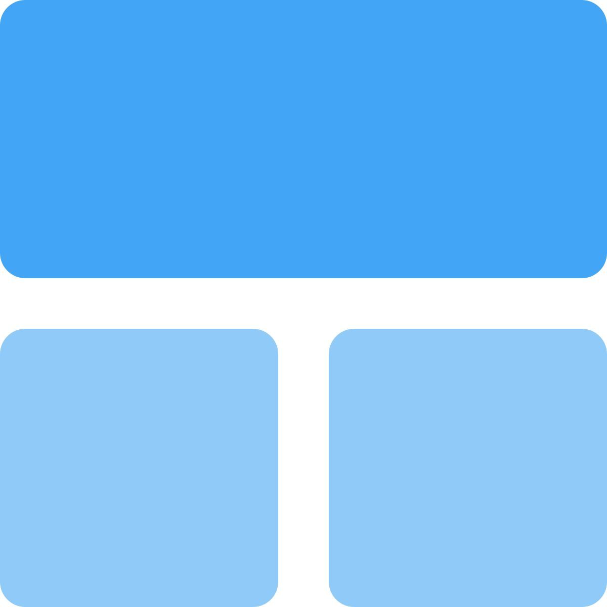 disposition du modèle de cadre icon