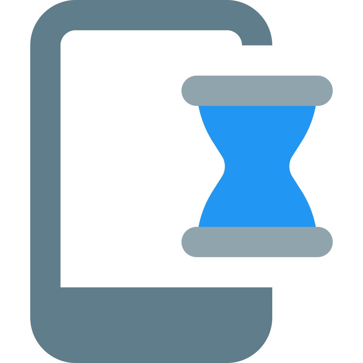 mobile data processing icon