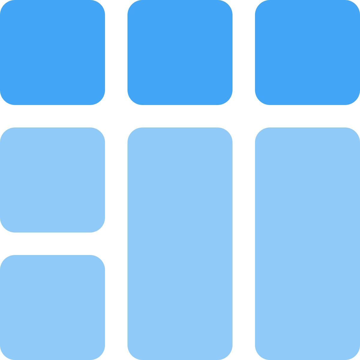 griglia della tabella icon