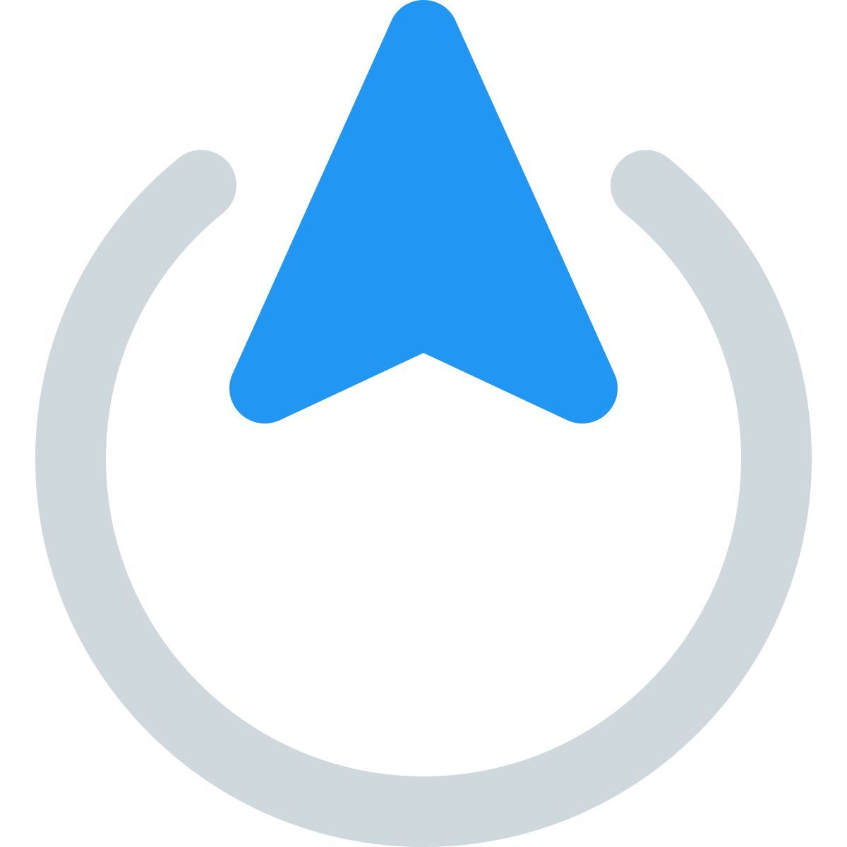 round selection cursor icon