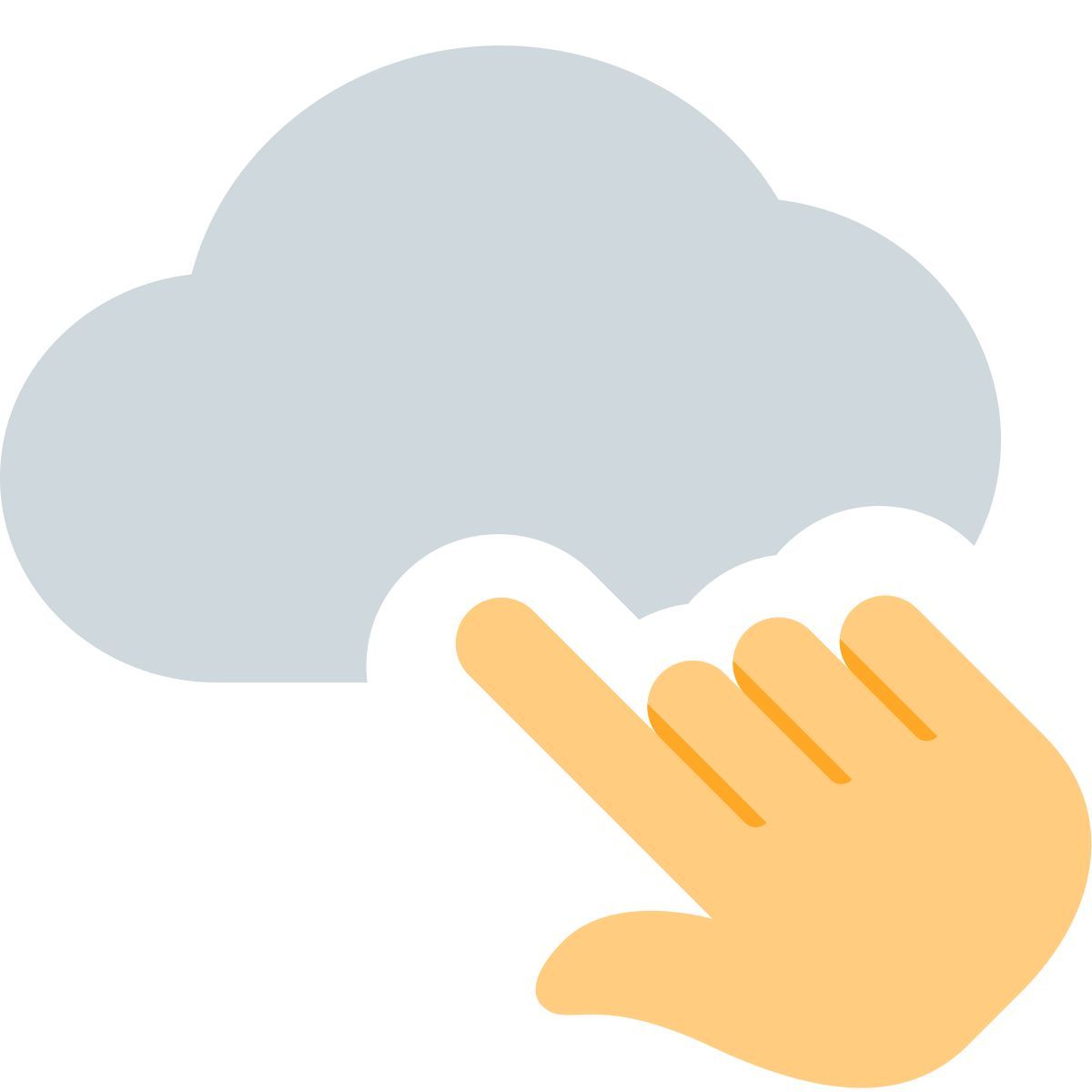 nuvem de toque icon
