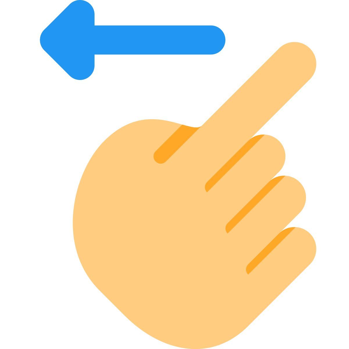 왼쪽으로 스와이프 icon