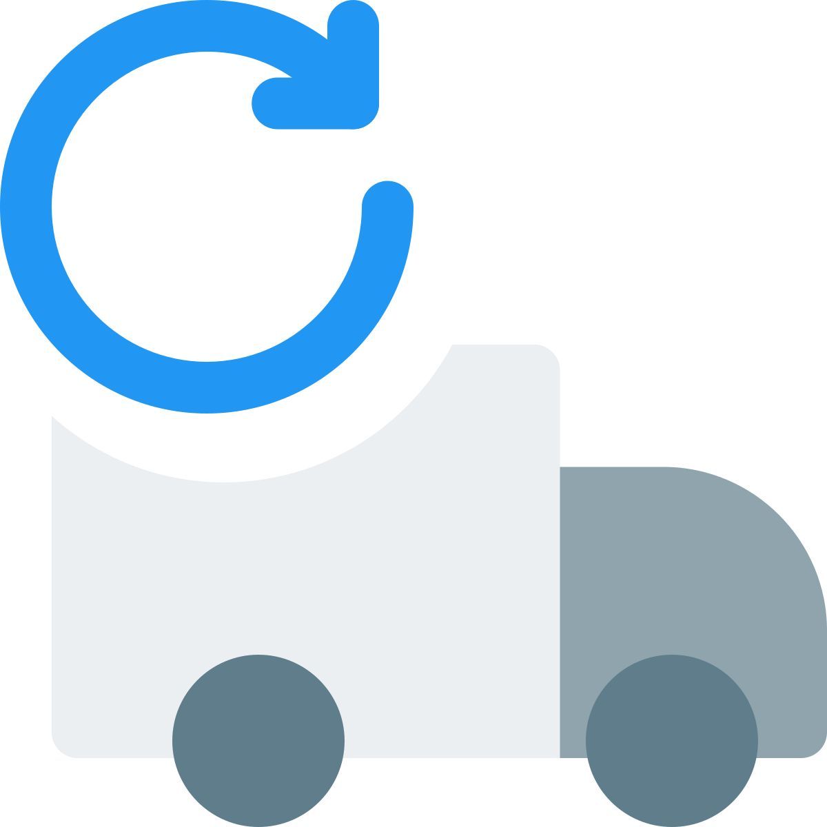 returning truck icon