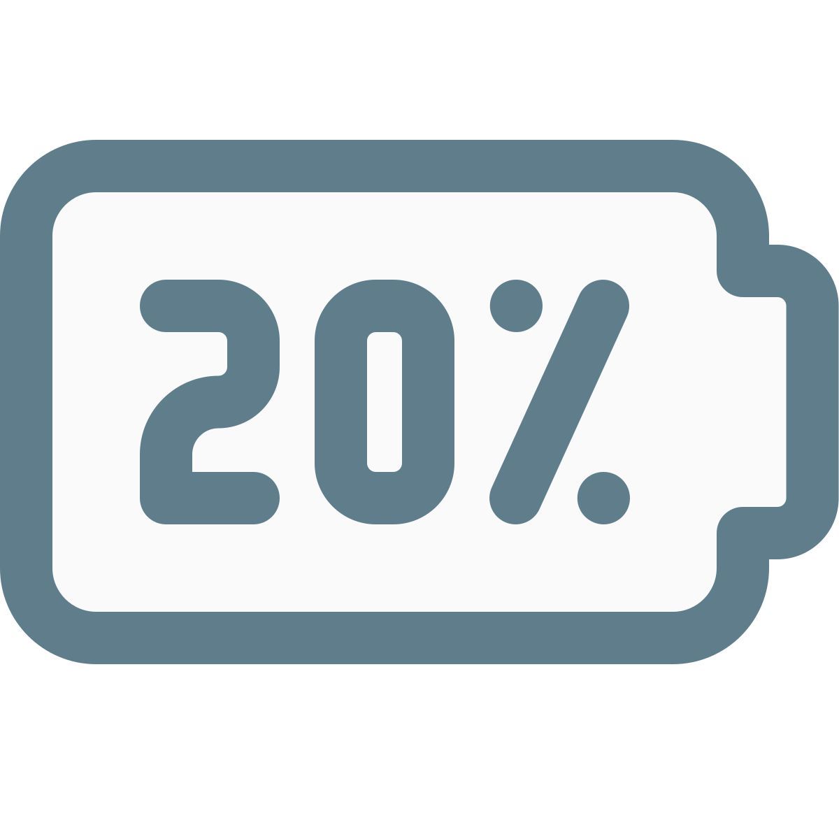 배터리 20% icon
