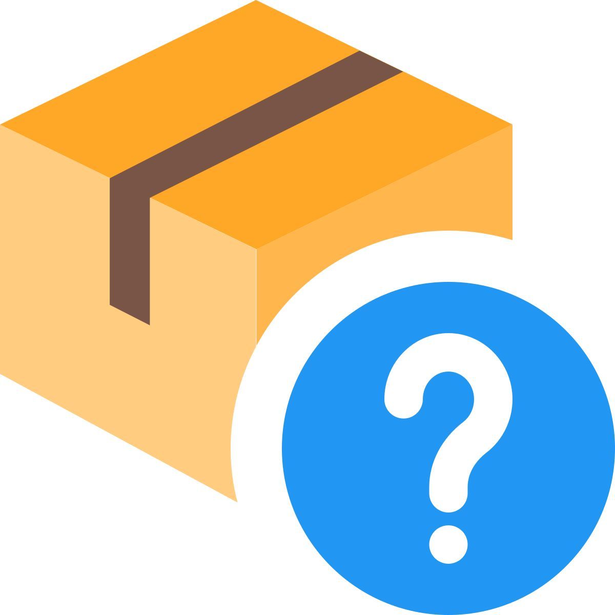 unknown shipping address icon