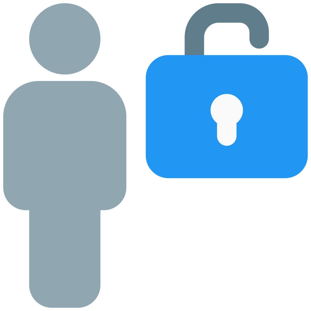 icona unlocking the access to the employee list from web portal