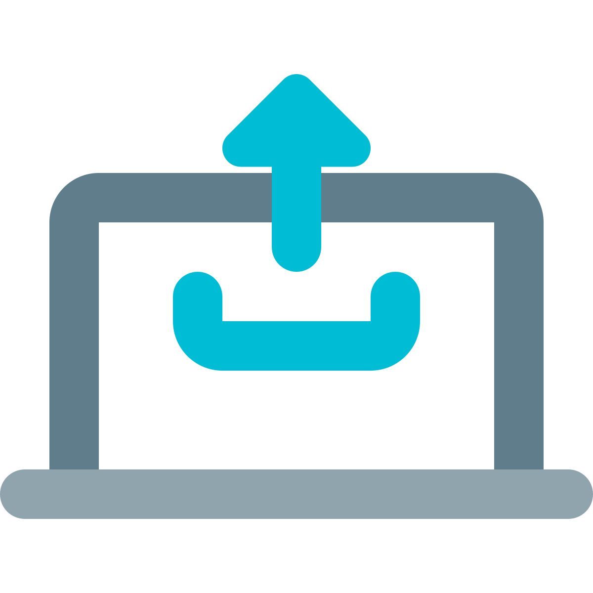 laptop datendownload icon