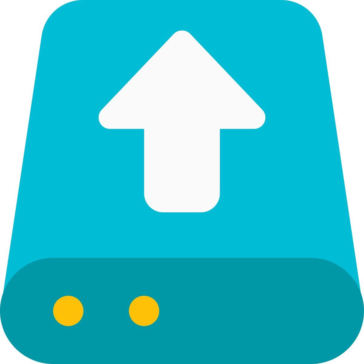 upload to hard drive icon