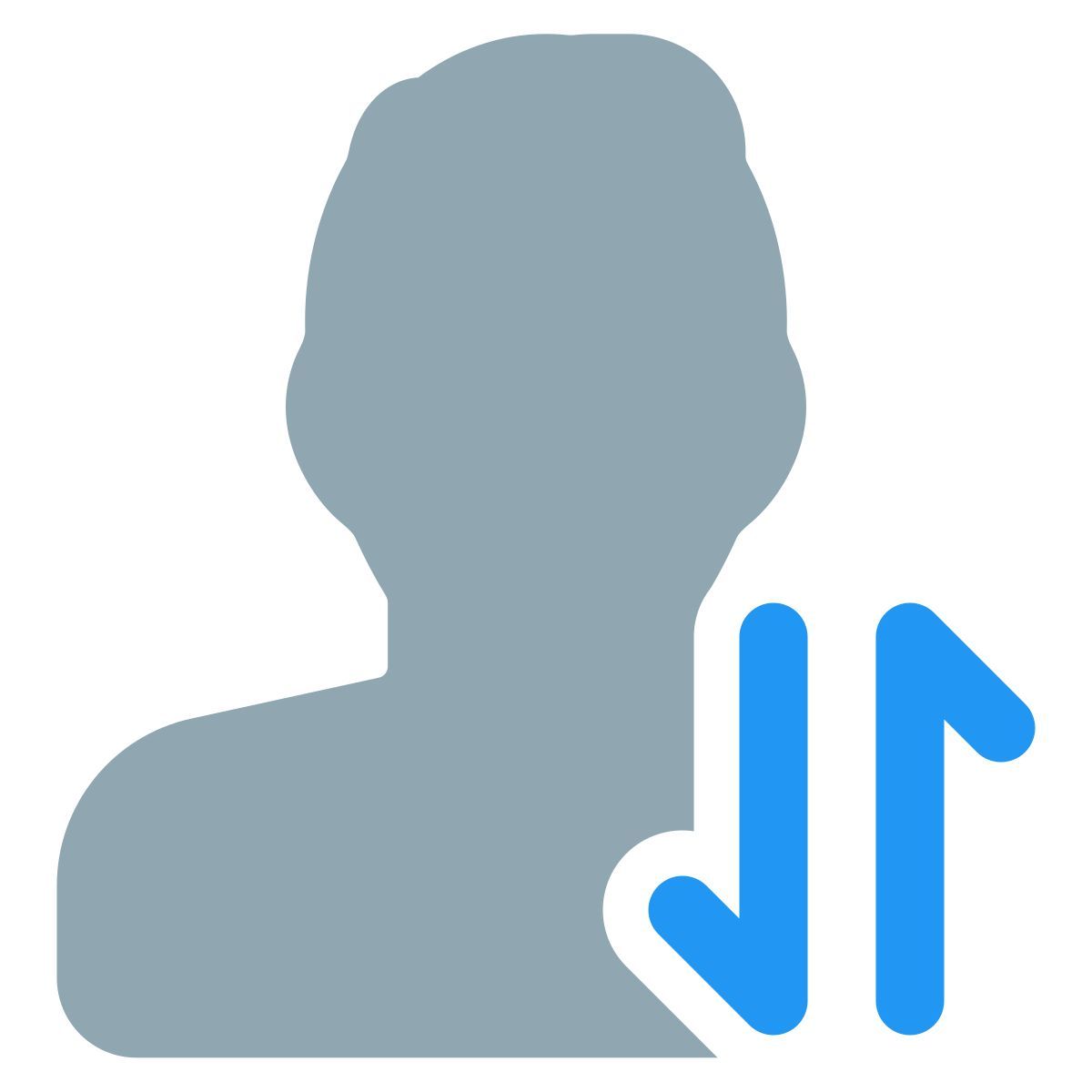user data exchange icon
