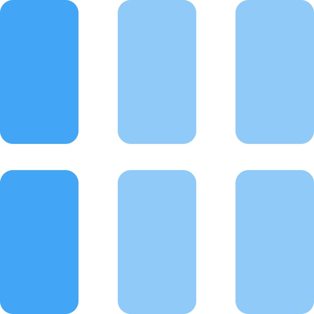 vertical grid icon