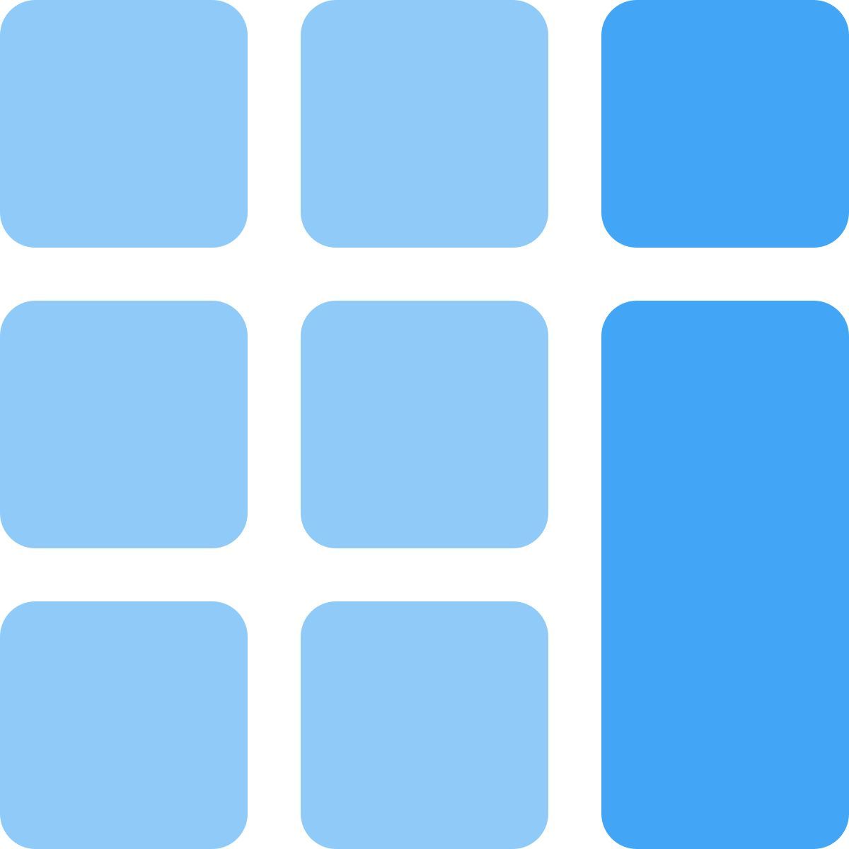 tabla con cuadrícula icon