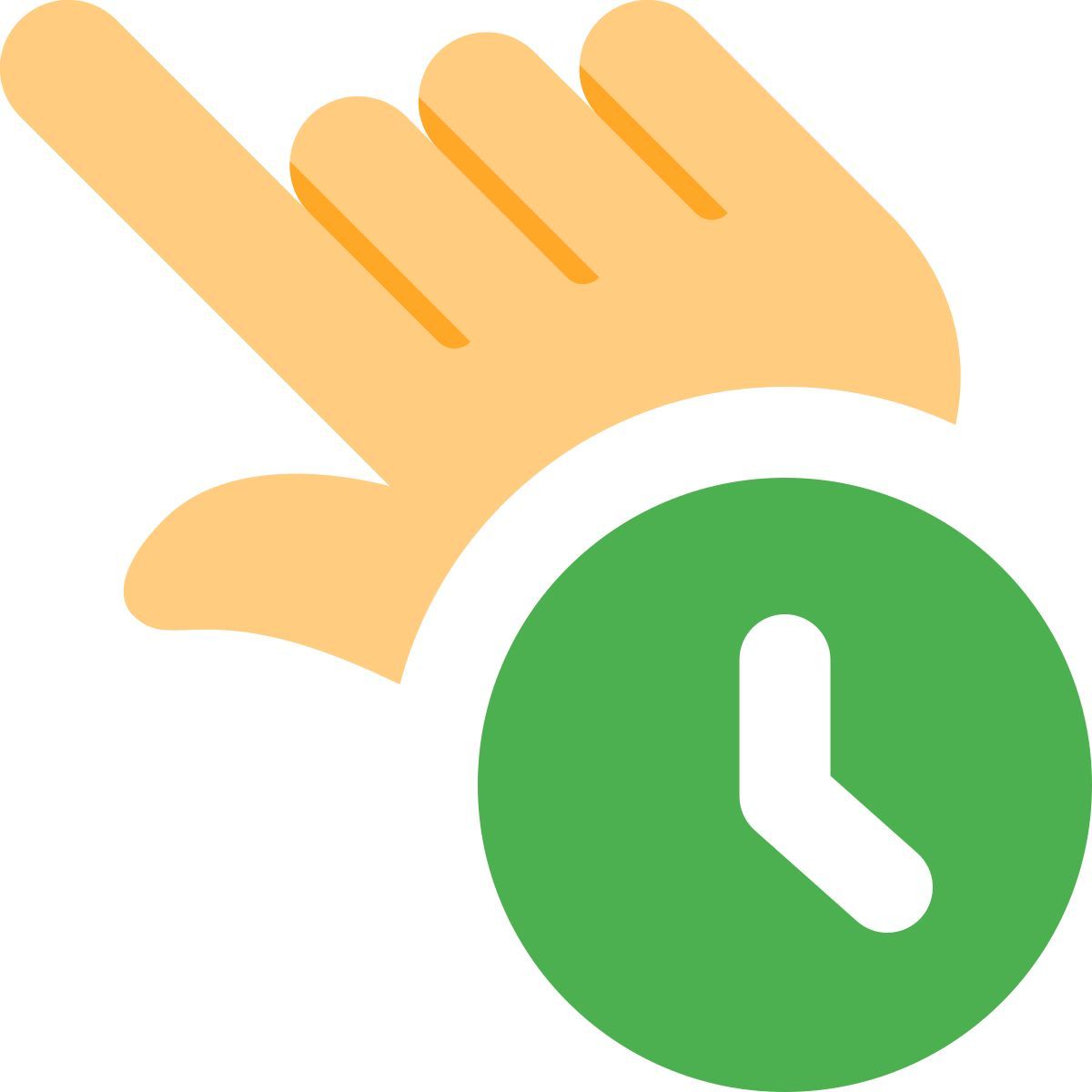 press and hold icon
