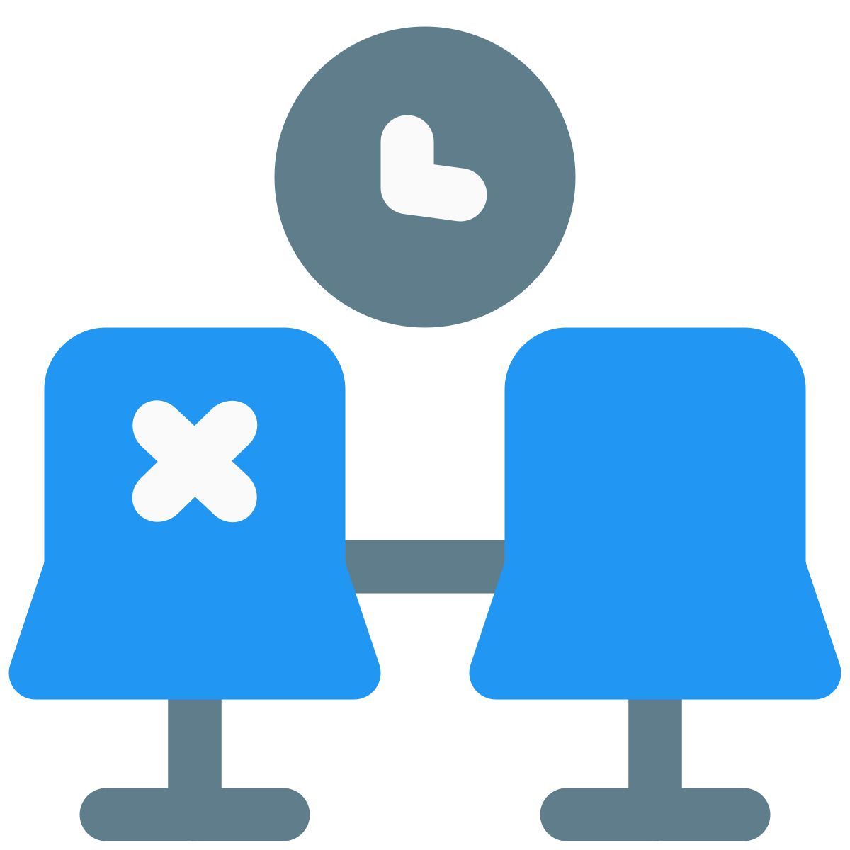 候诊室保持距离 icon